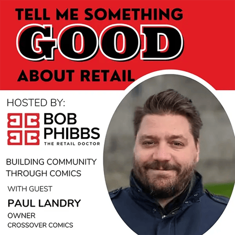 Paul Landry Comic Store Co-Owner