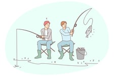 Fishing illustration